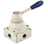 Pneumatic 3 Positions 4 Ports Air Hand Switching Valve 4HV330-10