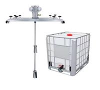 Pneumatic Agitator 3/4HP, 6-8KG Working Pressure, 1000L Stirring Capacity, for Paint, Ink Dissolver Mixing