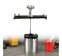 Pneumatic Agitator for IBC Tank for IBC & Open-top Drum,Air Agitator for Stirring Medium High Viscosity Solutions,Pneumatic Mixing Machine Mixer,with Retractable Bracket(3Cylinder)