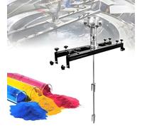 Pneumatic Agitator IBC Air Mixer with Folding Propeller and Support Bracket for Paint, Ink, Resin, Chemicals, Solvents, Adhesives - Industrial Mixing Solution
