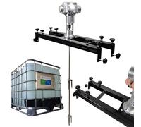 Pneumatic Agitator Mount for IBC Tanks, Air-Powered Paint Mixing Equipment, Efficient Stirring Solution for Industrial Use