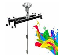 Pneumatic Agitator Stirring Industrial Shaker Clamp Barrel Mixer Air Agitator Paint Mix Tool,Ibc Electric Pneumatic Paint Mixer Machine, 1000L Air Agitator For Coatings, Inks & Chemicals, Au,3Cylinde