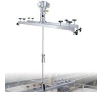 Pneumatic Air Agitator,Ton Barrel Pneumatic Mixer, Telescopic Range 75-120cm,Tank Mixer with Folding Propeller & Hanger, Suitable for ink, printing dyeing and food H003