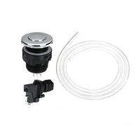 Pneumatic Air Button Switch 16A 250V for Bathtub Controls Spa Equipment and Industrial Air Systems Featuring ABS PVC and Stainless Steel Construction (28mm)