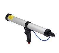 Pneumatic Air Caulking Gun, 20 oz/600 ml, Pneumatic Caulking Gun with Air Flow Regulator, Heavy Duty Pneumatic Applicator, Air Power Caulk Gun for Caulking, Filling, Sealing, Home and Office Use