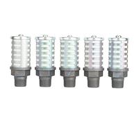 Pneumatic Air Compressor Muffler High Pressure Resistant Exhaust G3/4in with 5PCS Durable Mufflers
