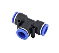 Pneumatic Air Connector 5PCS Pneumatic Fittings Quick Connector Air Tube Connectors Plastic PU PY 4mm 6mm 8mm 10mm 12mm Hose Fitting(PE(10PCS),8mm)