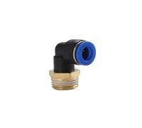 Pneumatic Air Connector Fitting PC PCF/PL/PLF 4/6/8/10/12mm Thread 1/8 1/4 3/8 1/2 Hose Fittings Pipe Quick Connectors(12-04,PL)