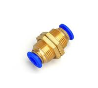 Pneumatic Air Connector Pneumatic Fitting Fittings Quick Connector Air Water Hose Tube Connectors Plastic PU PY Push Into Plug(PM,8mm)
