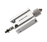 Pneumatic Air Cylinder CDU20/25 * 10/20/30/40/50/60-10/20/30-XC8 Adjustable Stroke Single Rod Bore 20 25mm Double Acting Small Pneumatic Cylinder(CDU25X60-30-XC8)