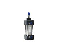 Pneumatic Air Cylinder Double Action 32mm Bore 25mm Stroke with POM Guide Ring for Automation Industry, Automobile Manufacturing (SC32X25)
