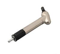 Pneumatic Air Die Grinder Kit 120 Degree High Speed 52500 RPM Mini Grinding Pen Tool for Glass Stone Metal DIY with 1/8 Inch Collet Silver Black