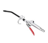 Pneumatic Air Duster Stainless Steel High Pressure Blow Gun Energy Saving Strong Air Absorption Dust Remover Cleaner Tool for Factory Maintenance Equipment Narrow High Places