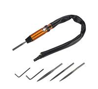 Pneumatic Air File Tool Reciprocating File Wood Polishing Tools File Polisher Reciprocating Air Saw Power Switch Button Safe and Stable
