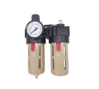 Pneumatic Air Filter BFC2000/3000/4000 1/4 3/8 1/2 Inch with Pressure Gauge Filter Regulator Lubricator(Copper element,G1/4)