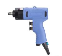 Pneumatic Air For Impact Wrench 3/8in Drive, Compact and with Lightweight Construction, for Various Bolt and Nut Fastening Tasks (curved)