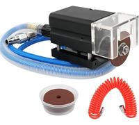 Pneumatic Air Grinder - Groove Cutting Machine with 50mm Wheel, Rotary Speed Control, 6m Spring Tube for Flat Die Cut Grinding