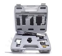 Pneumatic Air Hammer Adhesives Gaskets Scraper Set Air Scraper Kit Car Decal Glue Paint Rust Remover with 5pcs Specialized Scraping Blade Automotive Repair