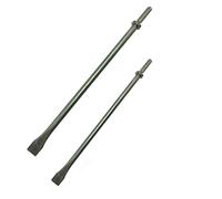Pneumatic Air Hammer Chisel 350mm 450mm 14" 17" Inch Long Scraper Round Collar PFlat Chisels Point Chisels Concrete Tile Chisel