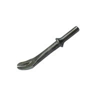 Pneumatic Air Hammer Chisel Bit，Vee Chisel/Spot Weld Breaker/Nail Puller，with Cranked End，0.401" Shank