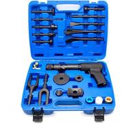 Pneumatic Air Hammer Kit for Concrete Breaking, Ball Joint Removal & Chiseling, Includes Fork for Auto Repair & Heavy-Duty Tasks