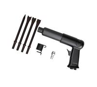Pneumatic Air Hammer Set with Scraper Attachments, C