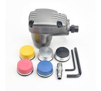 Pneumatic Air Impact Hammer Kit, Hand-held Palm Hammer Tool with 6 Hammer Heads for Tire Repair and Shoe Manufacturing, 1000 Hits per Minute