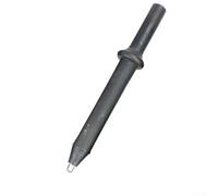 Pneumatic Air M65 Head for Standard Air Hammers 45 Steel Riveting Device for Solid Rivet Semihollow Professional Compatible with M5 M6 Plus Sizes Black Finish for Rivets Workshop Use（M6）