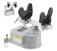 Pneumatic Air Paint Shaker Mixer Machine, Adjustable Clamp, 0-500 Oscillations/Min, 15-Minute Cycle, Ideal for Paint and Coating Mixing in 1-5L Containers