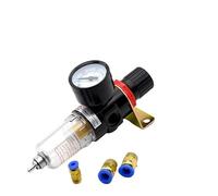 Pneumatic Air Source Treatment Filter AFR2000 Adjustable Pressure Gauge 1/4" Pressure-Relief 4mm 6mm 8mm 10mm 12mm Fittings(AFR2000A -pc 8MM)