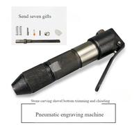 Pneumatic Air Straight Shovel Hammer Sculpture Chisel Stone Trimming and Chiseling Hair