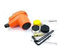 Pneumatic Air Tools Palm of Hand Knock Beat Strike Hammer Scaler UP-801 Automotive Repair(Hammer and 4pcs Head)