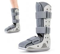 Pneumatic Air Walker Boot for Broken Foot and Ankle Injuries - Orthopaedic Walking Brace with Pressure Gauge for Stable Fractures and Sprains - Universal Left/Right(M)