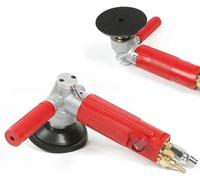Pneumatic Air Wet Polisher, 4-Inch Air Wet Stone Grinder Granite Marble Stone Wet Air Sander Water Mill Pneumatic Polishing Tool-
