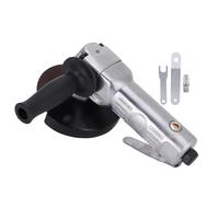 Pneumatic Angle Grinder, Lightweight Aluminum Alloy, 11000rpm No - Load Speed - Durable Build, Locking Switch Safety, Home Decoration and Paint Wall Treatment