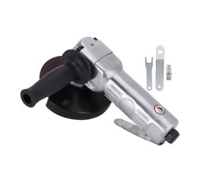 Pneumatic Angle Grinder, Lightweight Aluminum Alloy, 11000rpm No - Load Speed - Durable Build, Locking Switch Safety, Home Decoration and Paint Wall Treatment