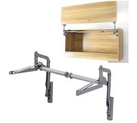 Pneumatic Arm Hinges for Cabinet Doors, Silent Lift Up Vertical Swing Hardware, Durable Folding Mechanism for Home and Kitchen