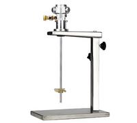 Pneumatic Automatic Paint Mixer, 1 Gallon Pneumatic Bracket Mixer Air Agitator Paint Mix Tool, Tank Barrel Air Mixerwith Height Adjustable Stand, Paint Stirring Machine Bracket