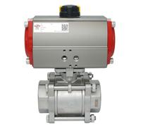 Pneumatic Ball Valve G1/2'' Stainless Steel Spring Closing