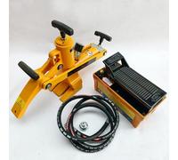 Pneumatic Bead Breaker Tool for Tractor and Truck - Hydraulic Tire Changer with Metal Foot Pump and Air Hose