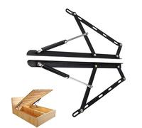 Pneumatic Bed Lift Supports, Hydraulic Rod Gas Springs Bed Lift Mechanism Storage Box Lifter Heavy Duty Shocks And Struts Bracket(750mm)