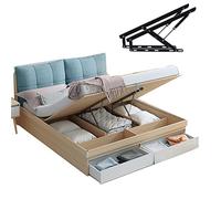 Pneumatic Bed Lift Supports, Hydro Pneumatic Rod Bed Gas Spring Lift Up Lifter Folding Lifting Mechanism Hydraulic Support Tatami(900mm)