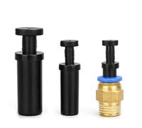 Pneumatic Blanking Pipe End Cup Air Hose Tube Push Fit Connector PlasticPp 4/6/8/10/12mm 5Pcs(4mm-5pcs)