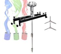 Pneumatic Bracket Mixer, IBC Paint Mixer, Automatic Paint Mixer Machine, Impeller Automatically Retracts, for Paint Coating Materialsspecial for IBC Ton Barrels(Large Five Cylinder)