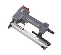 Pneumatic Brad Nailer, Pneumatic Nailer U Shape Air Nailer with Wrench, Portable Upholstery Staple Gun Holds 100 Nails Nail Stapler for Flooring, Professionals and DIY Amateur