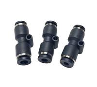 Pneumatic British PU PG PUC Quick Connector for 5/32" 1/4" 5/16" 3/8" 1/2" 1/8" 3/6" PU Air Hose Straight Reducer (PG5l16-1l4)