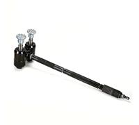 Pneumatic Bush Hammer, Long-Handle Scabbling Hammer, 9/12/18/24 Tooth, 6-8 M²/h, 2x2100bpm, for Stone Litchi Surface & Concrete Texturing