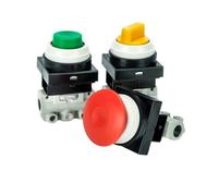 Pneumatic Button Switch Two Position Three-Way Mechanical Valve Manual Valve VM130-01-33A VM130-01-30RA VM120-01-30RA(VM130-01-33A)
