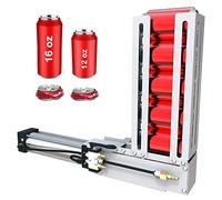 Pneumatic Can Crusher, Aluminum Can Crushers for Recycling, Multi-Load 6 Cans Design, Simple and Fast Operation, Countertop Installation