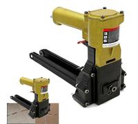 Pneumatic Carton Closing Stapler,18 mm/22 mm Nail Length,Handheld Cardboard Box Sealing Equipment Lightweight for Thick Corrugated Cartons 342x115x220mm 15to18mm